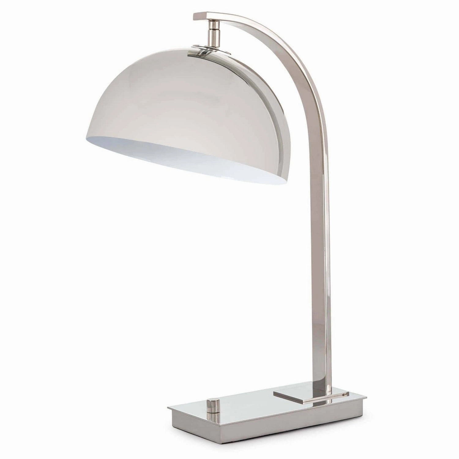 Otto One Light Desk Lamp Polished Nickel Desk Lamps online discount