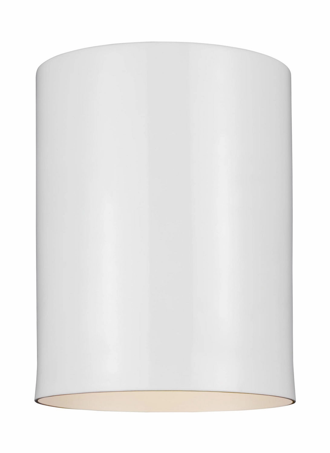 Outdoor Cylinders One Light Outdoor Flush Mount White Outdoor Ceiling Mount Lighting hot sale