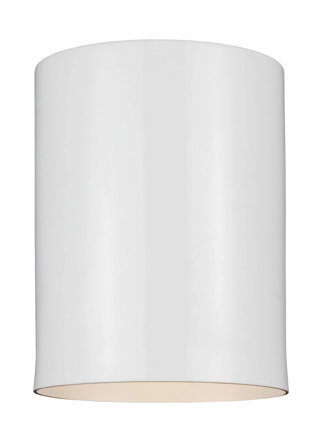 Outdoor Cylinders One Light Outdoor Flush Mount White Outdoor Ceiling Mount Lighting hot sale