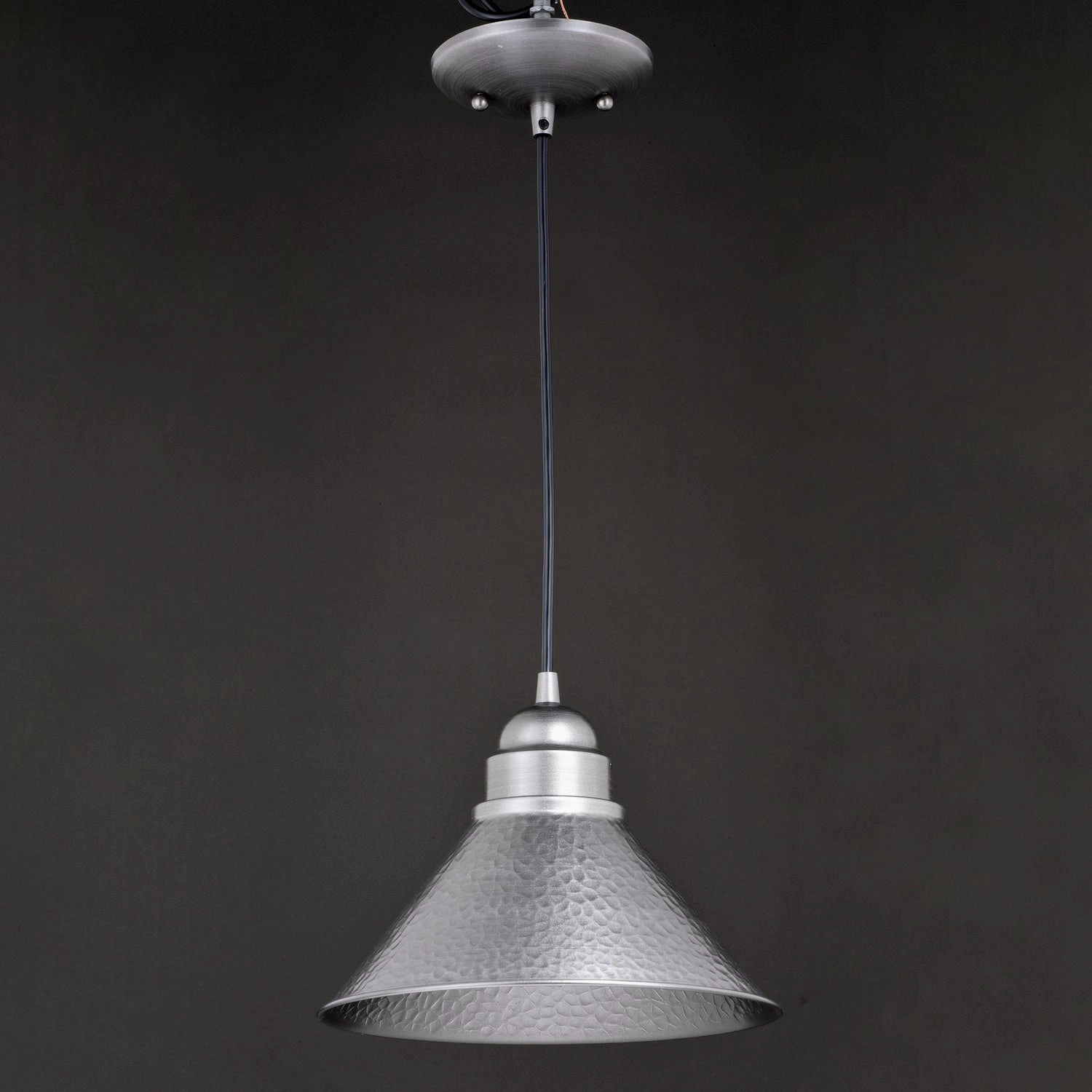 Outland One Light Outdoor Pendant Brushed Pewter Garden Hanging Lights promo