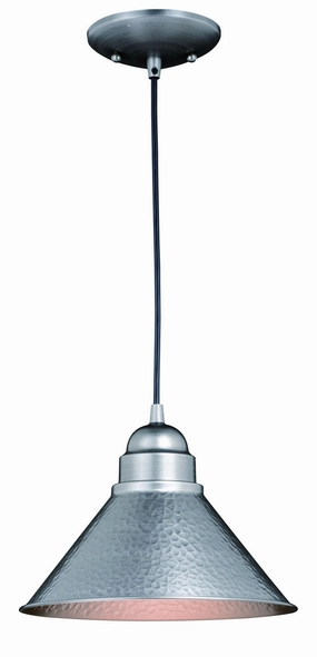 Outland One Light Outdoor Pendant Brushed Pewter Outdoor Hanging Lights Lighting premium
