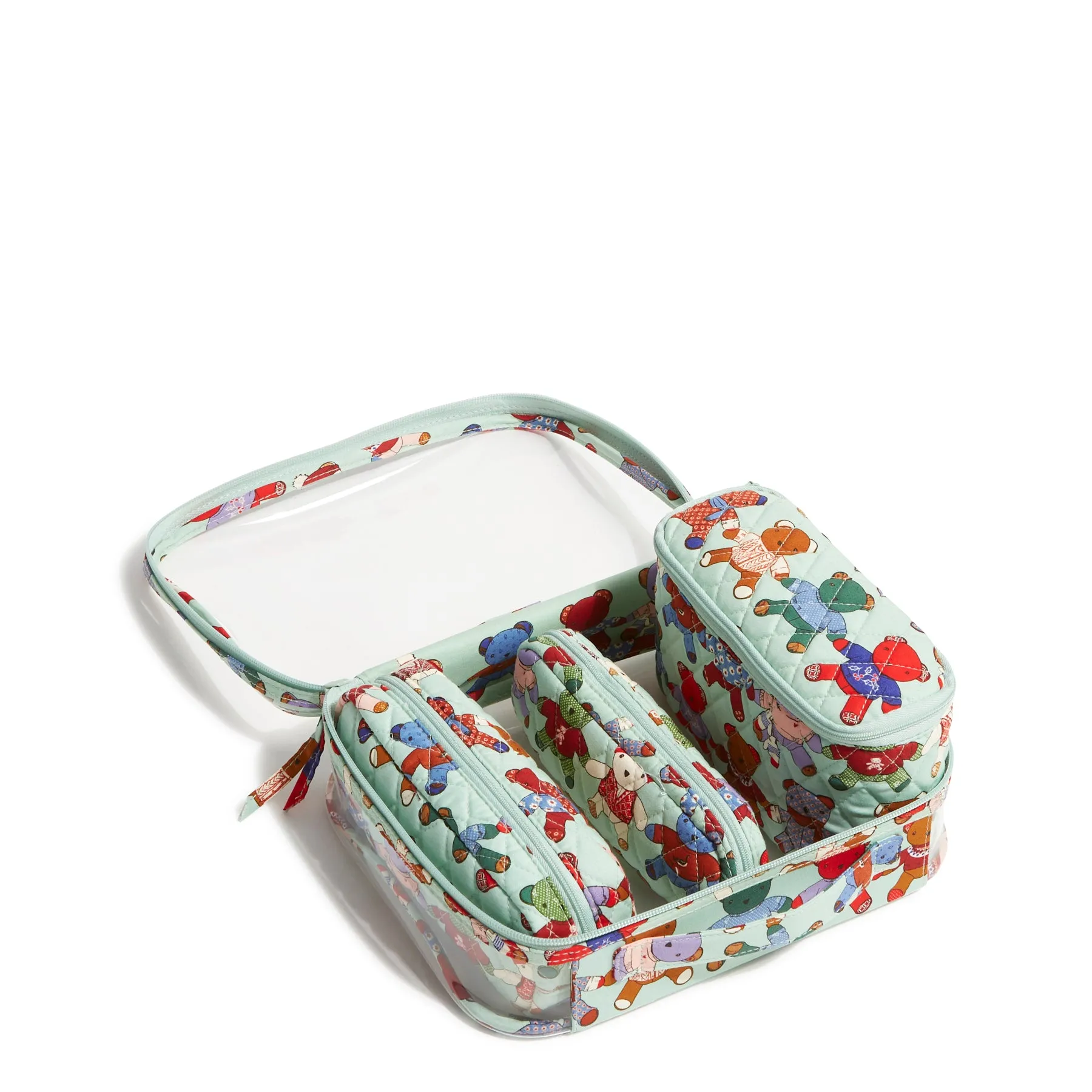 Outlet Clear 4-Piece Cosmetic Set