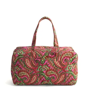 Outlet Cotton Large Travel Duffel