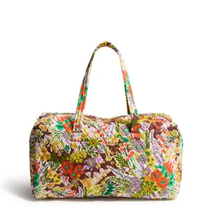 Outlet Cotton Large Travel Duffel
