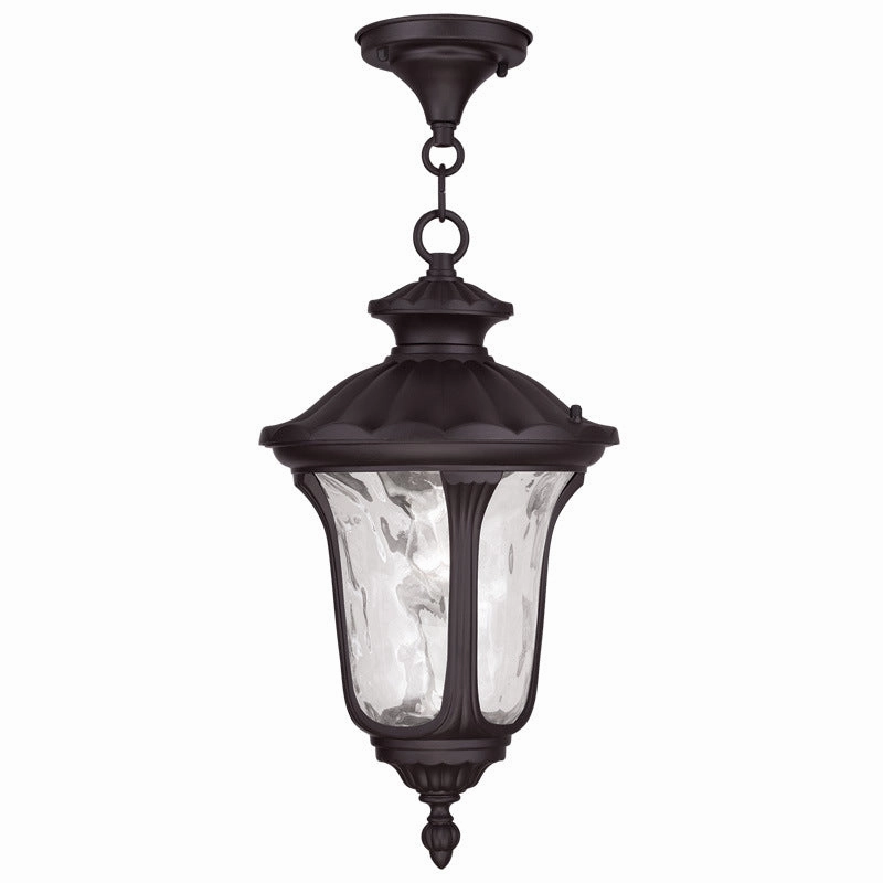 Oxford One Light Outdoor Pendant Bronze Outdoor Hanging Lights Lighting value pack