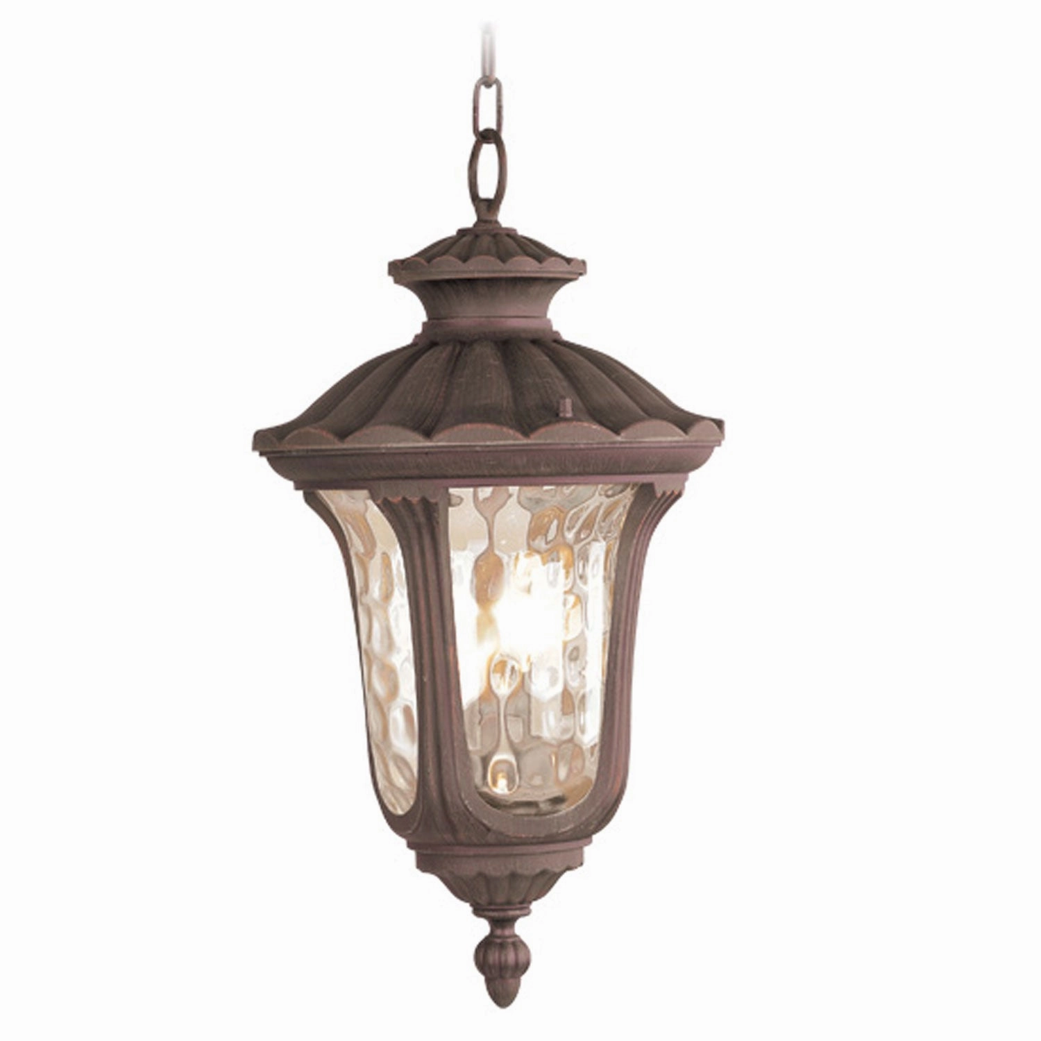 Oxford Three Light Outdoor Pendant Hand Applied Imperial Bronze Outdoor Hanging Lights Lighting value pack