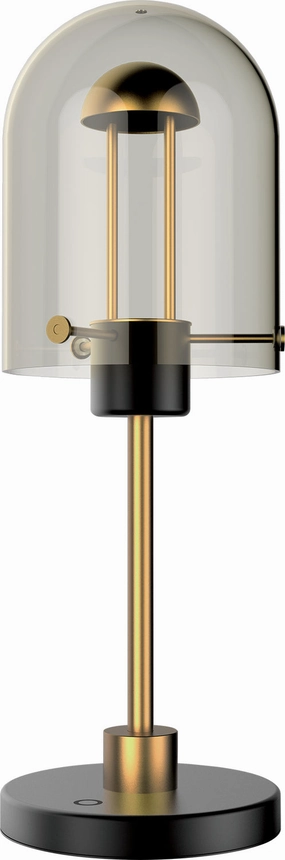 Pageone Lighting PT140964-SDG/SBN Century Led Table Lamp Lamp Gray Sale on Modern Lamps