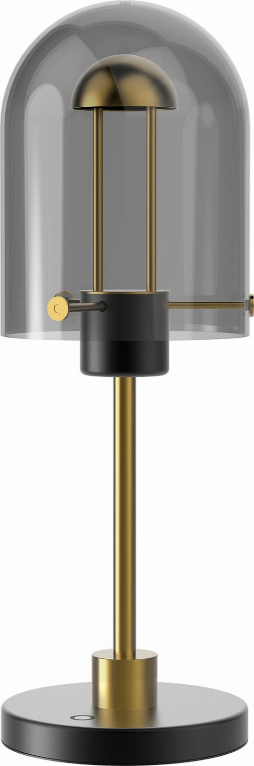 Pageone Lighting PT140964-SDG/SM Century Led Table Lamp Lamp Gray Sale on Modern Lamps