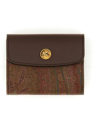 Paisley-Patterned Wallet