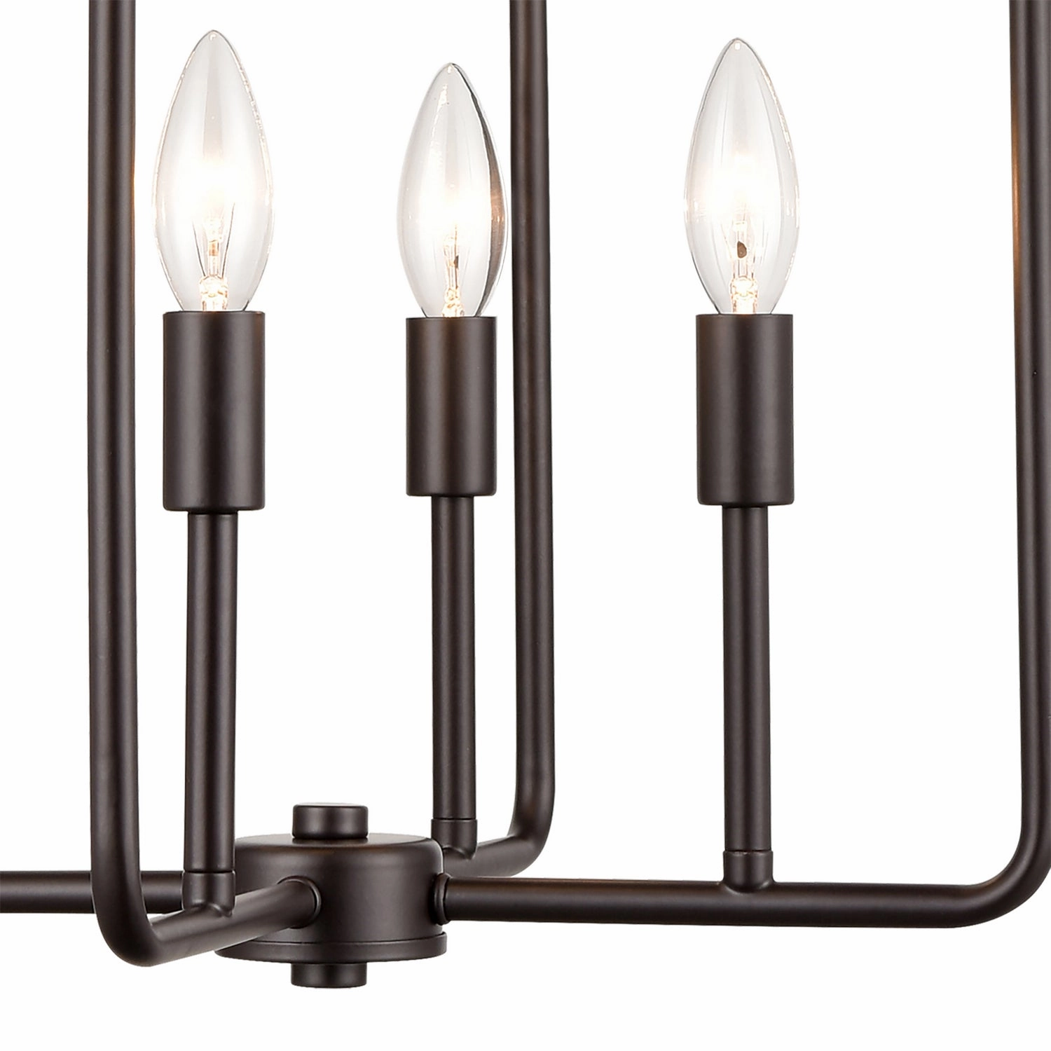 Park Slope Four Light Pendant Oil Rubbed Bronze Designer Ceiling Lights for less