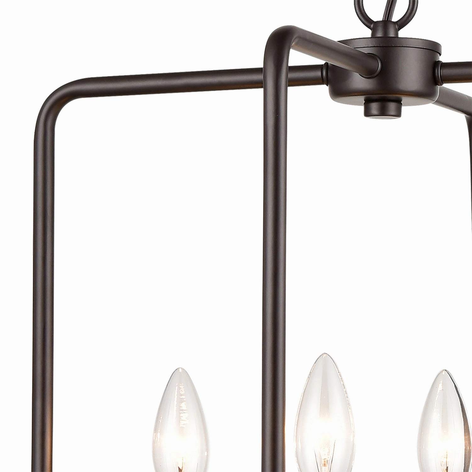 Park Slope Four Light Pendant Oil Rubbed Bronze Designer Ceiling Lights for less