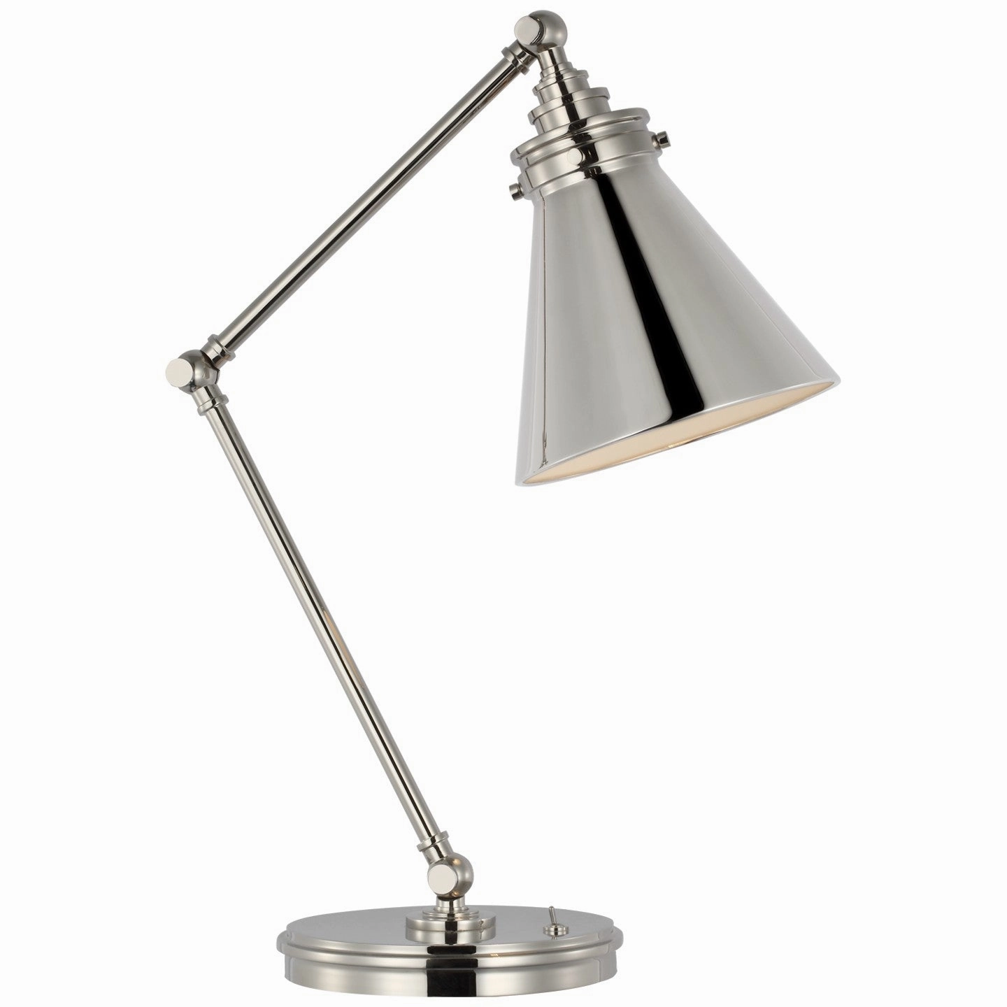 Parkington LED Table Lamp Polished Nickel Desk Lamps Lighting sale online