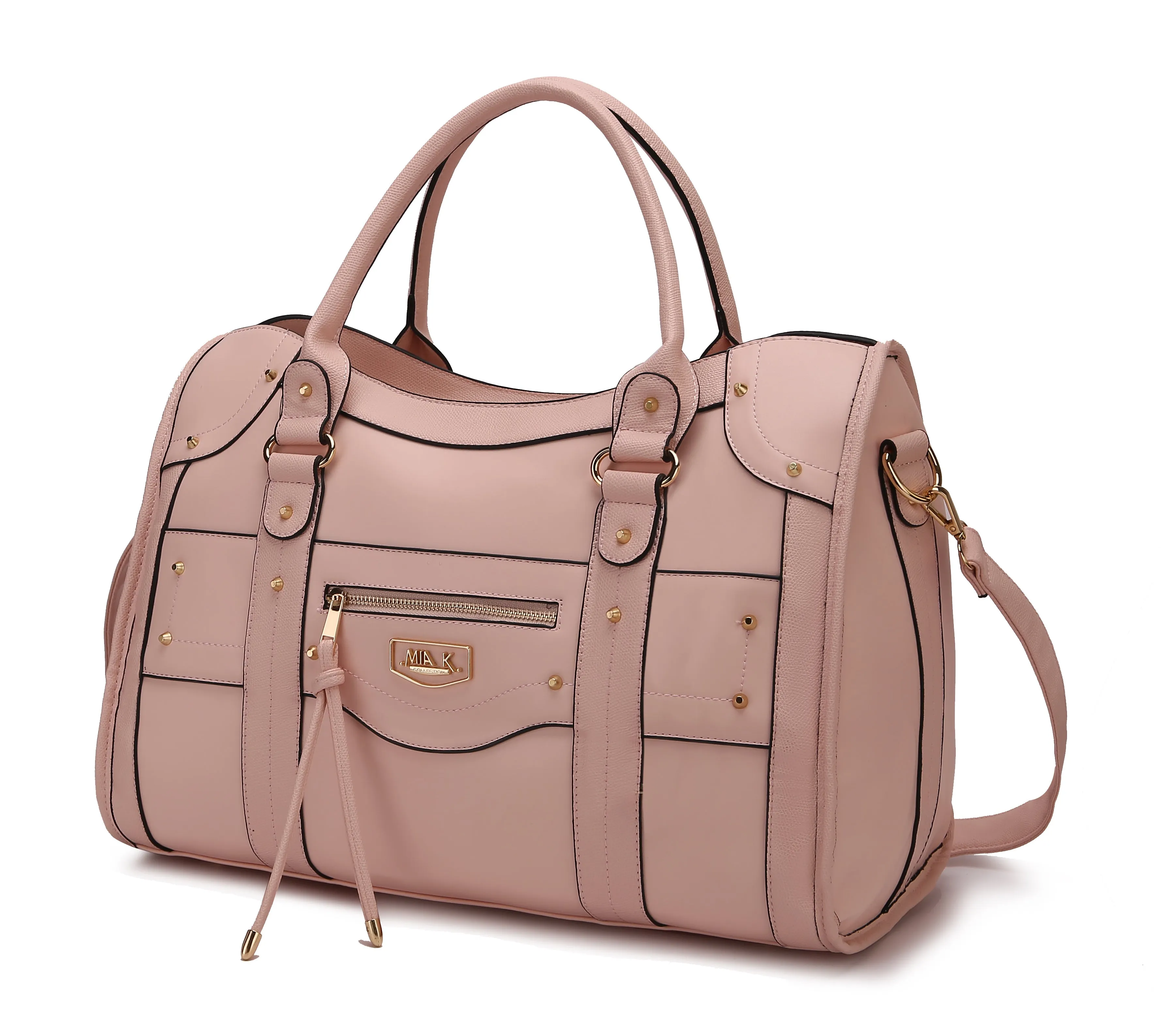 Patricia Vegan Leather Womens Duffle Handbag