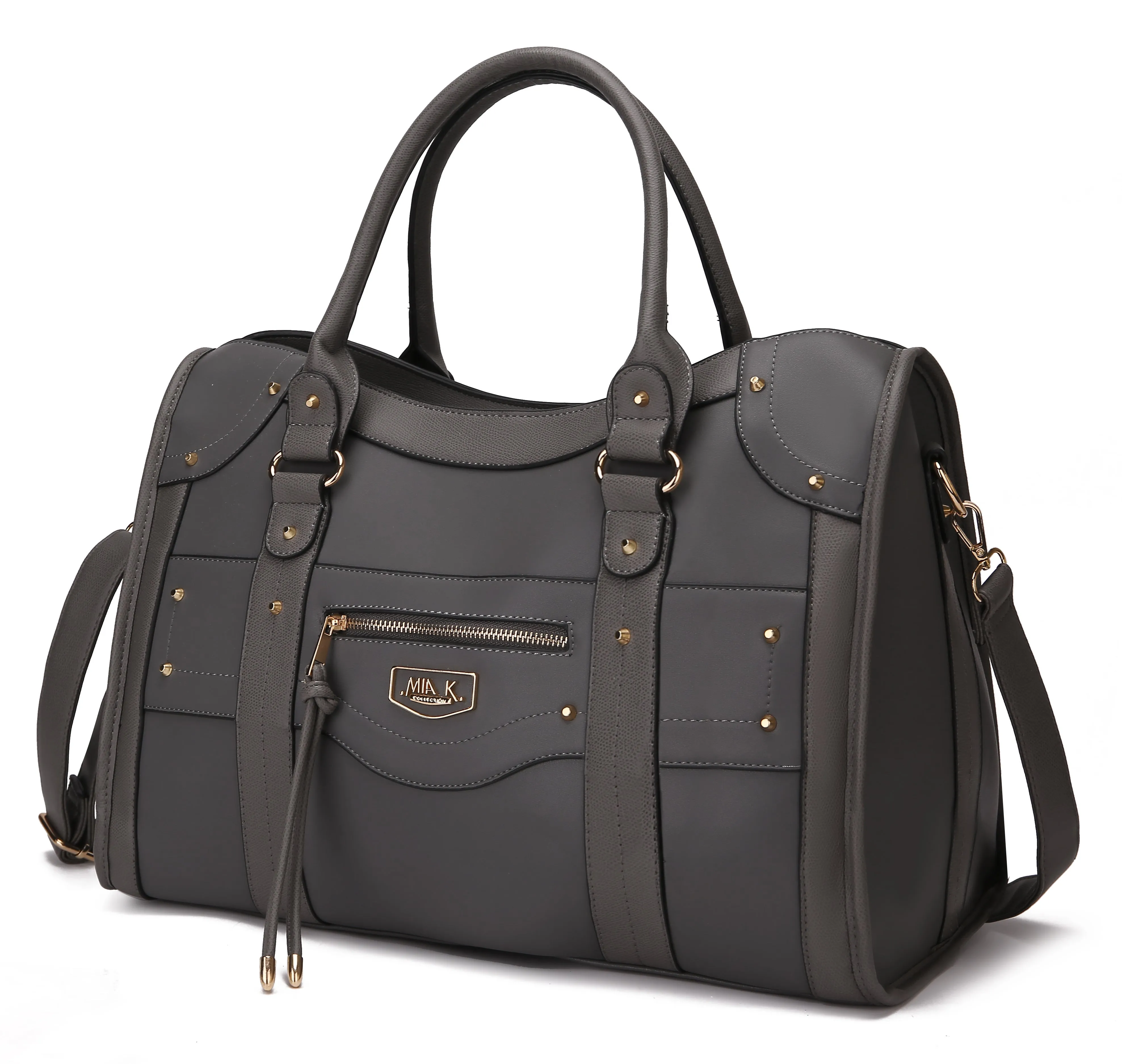 Patricia Vegan Leather Womens Duffle Handbag