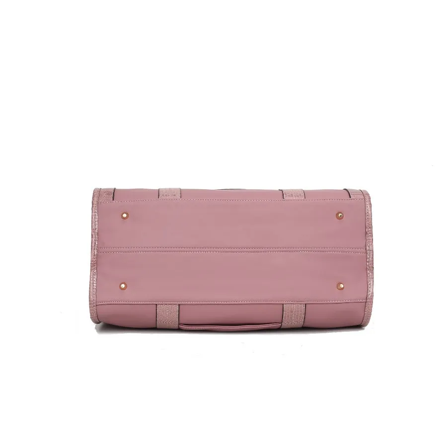 Patricia Vegan Leather Womens Duffle Handbag