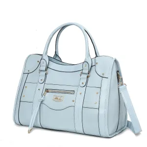 Patricia Vegan Leather Womens Duffle Handbag