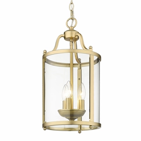 Payton Three Light Pendant Brushed Champagne Bronze Ceiling Lights Lighting cheap deals