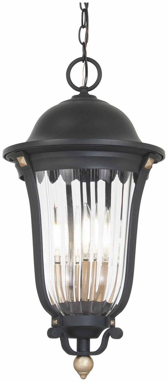 Peale Street Four Light Outdoor Chain Hung Sand Coal And Vermeil Gold Outdoor Hanging Lights Lighting best seller