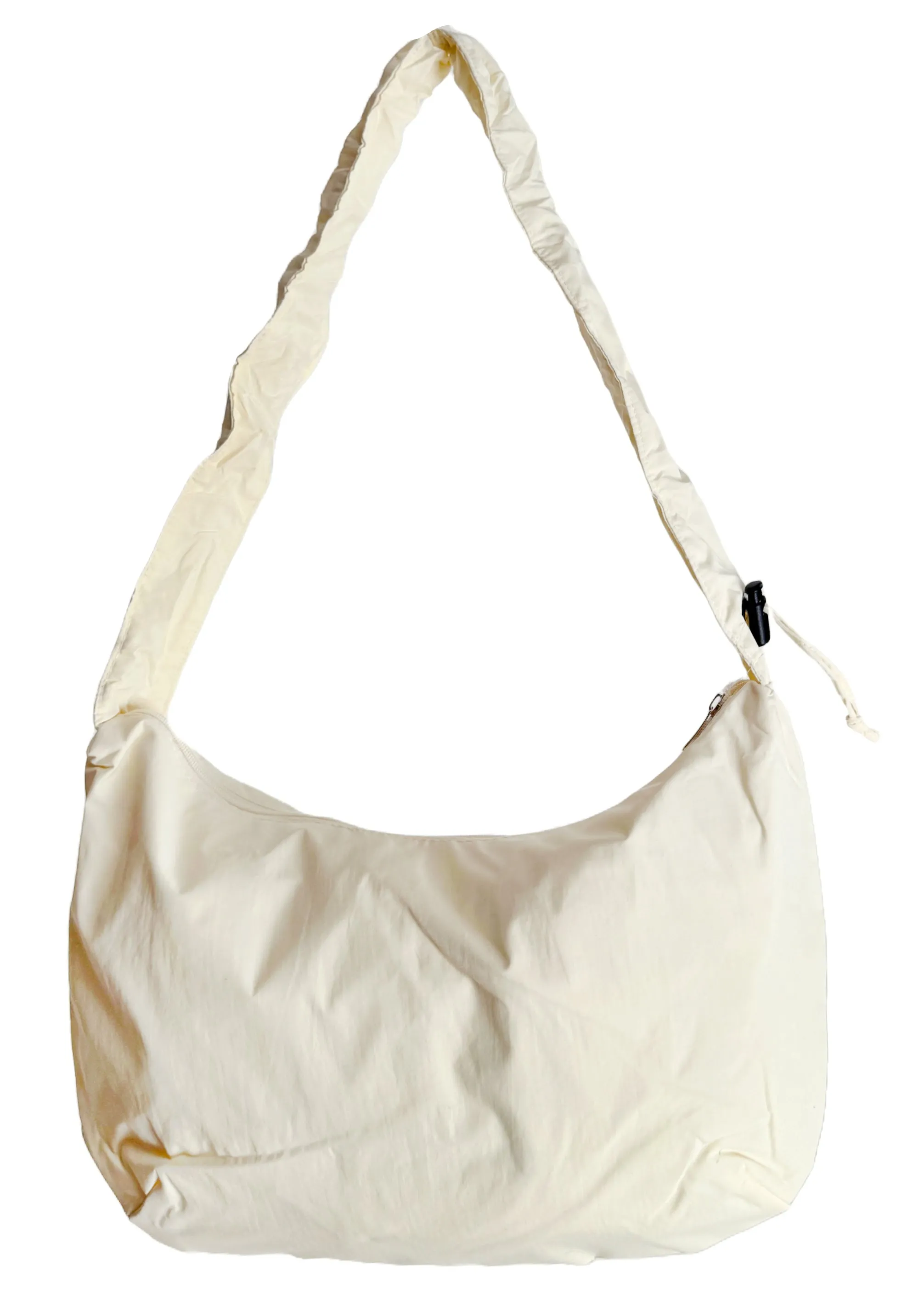 Peanuts Snoopy Say Hi Medium Nylon Ivory Shoulder Bag