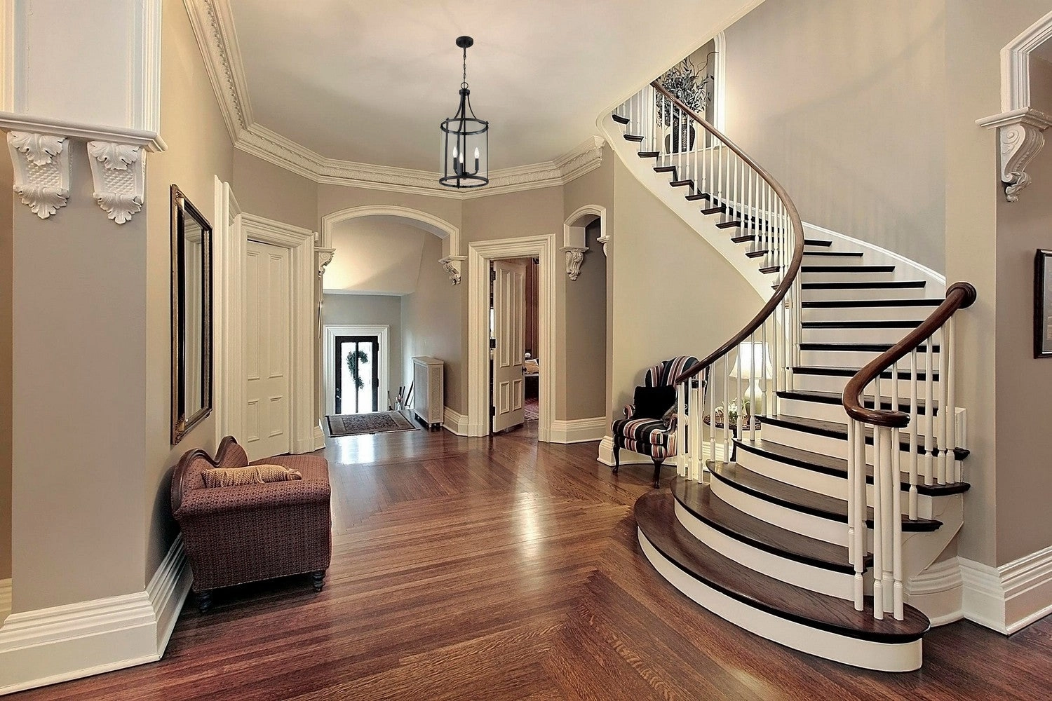 Penrose Three Light Foyer Pendant Black Ceiling Light Fixtures on sale