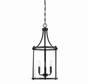 Penrose Three Light Foyer Pendant Black Ceiling Lights Lighting free shipping