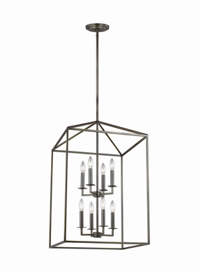 Perryton Eight Light Hall / Foyer Bronze Ceiling Lights Lighting free shipping