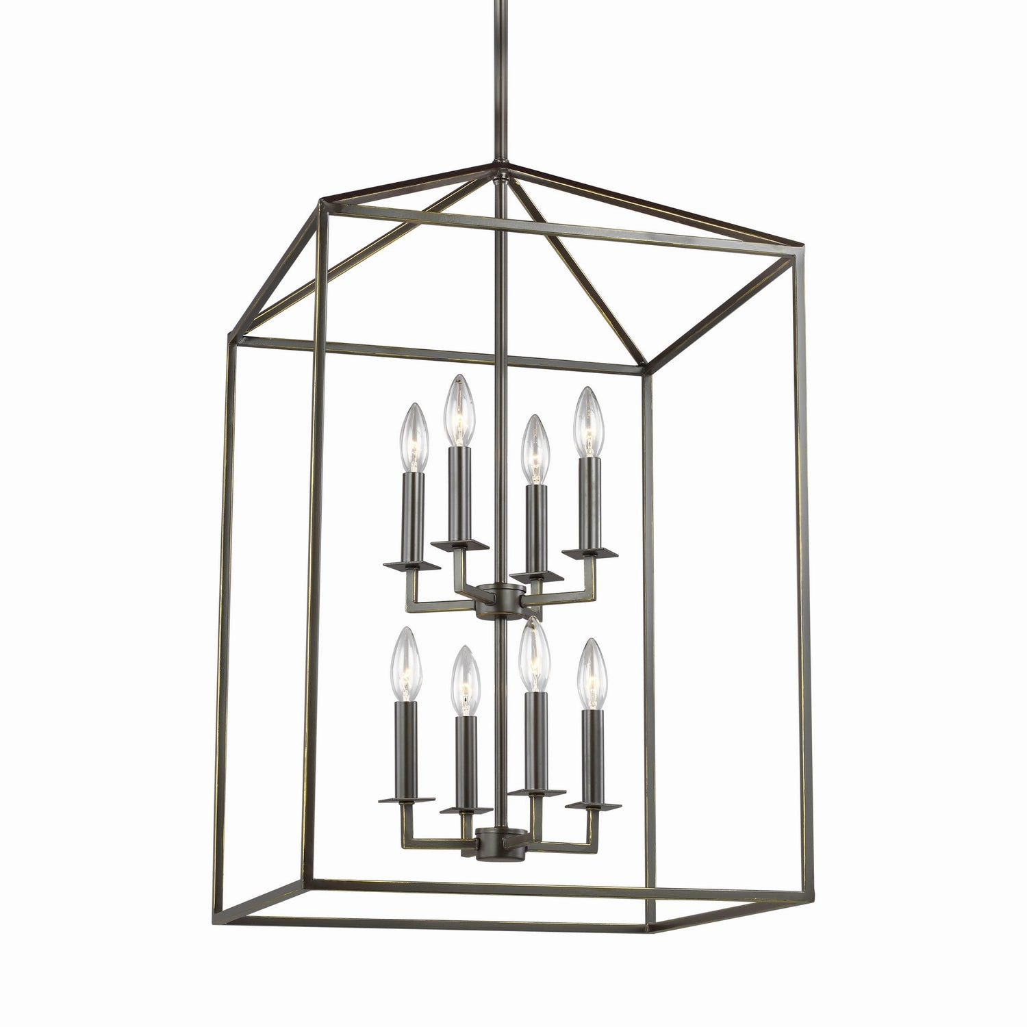 Perryton Eight Light Hall / Foyer Bronze Ceiling Light Fixtures on sale