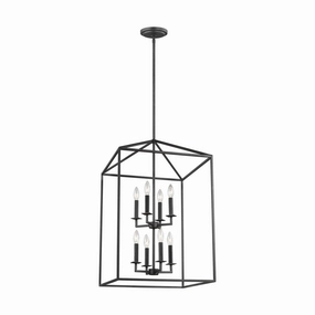 Perryton Eight Light Hall / Foyer Midnight Black Ceiling Lights Lighting free shipping