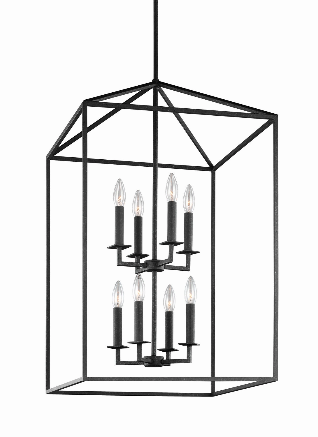 Perryton Eight Light Hall / Foyer Midnight Black Ceiling Lights Lighting free shipping