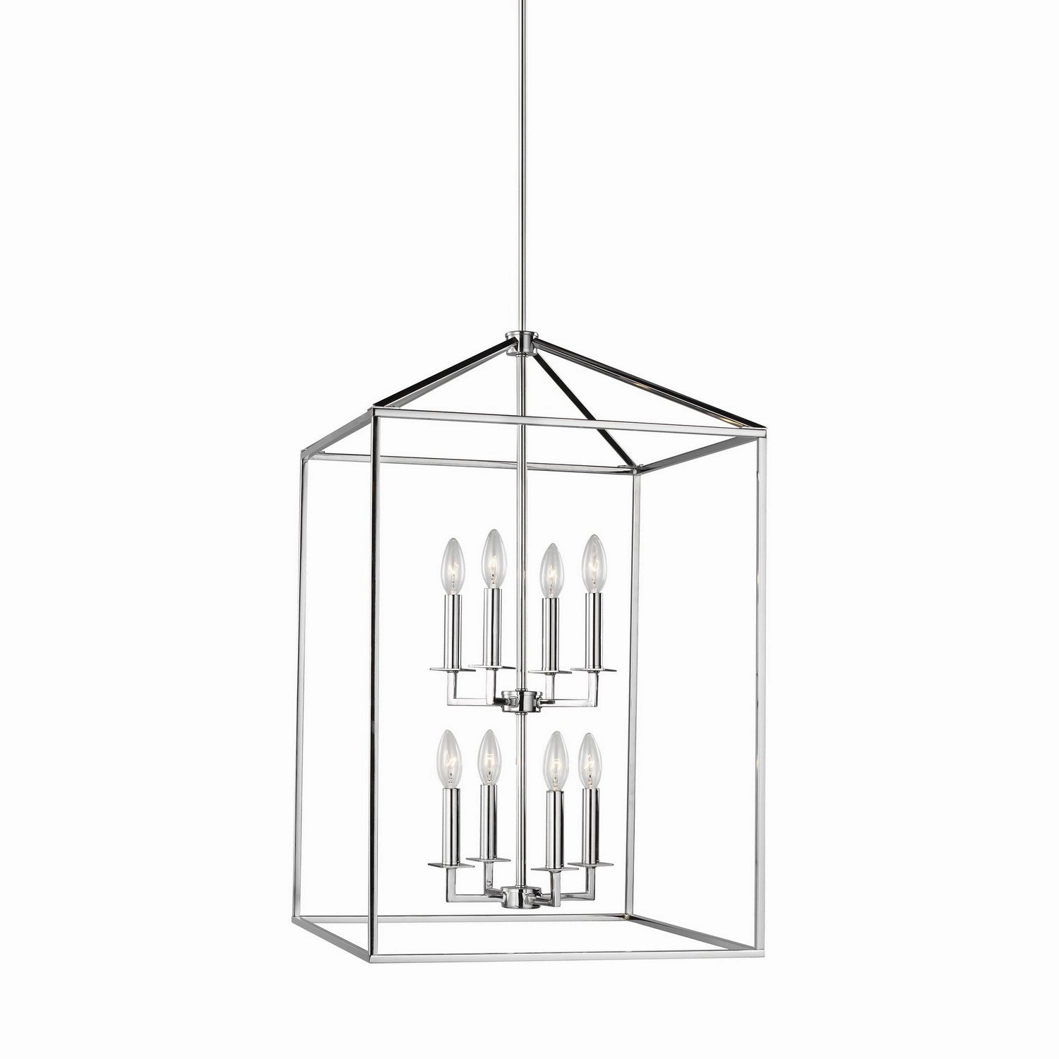 Perryton Eight Light Hall / Foyer Pendant Chrome Ceiling Lights Lighting free shipping