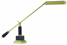 Piano/Desk One Light Piano/Desk Lamp Polished Brass Desk Lamps Lighting sale online