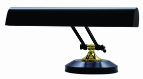 Piano/Desk Two Light Piano/Desk Lamp Black & Brass Desk Lamps Lighting sale online