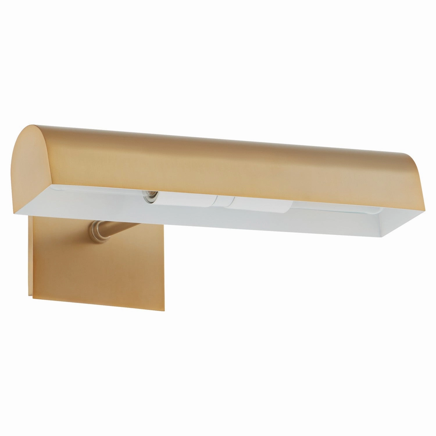 Picture Lights Two Light Picture Light Aged Brass Wall Lights for patio sale