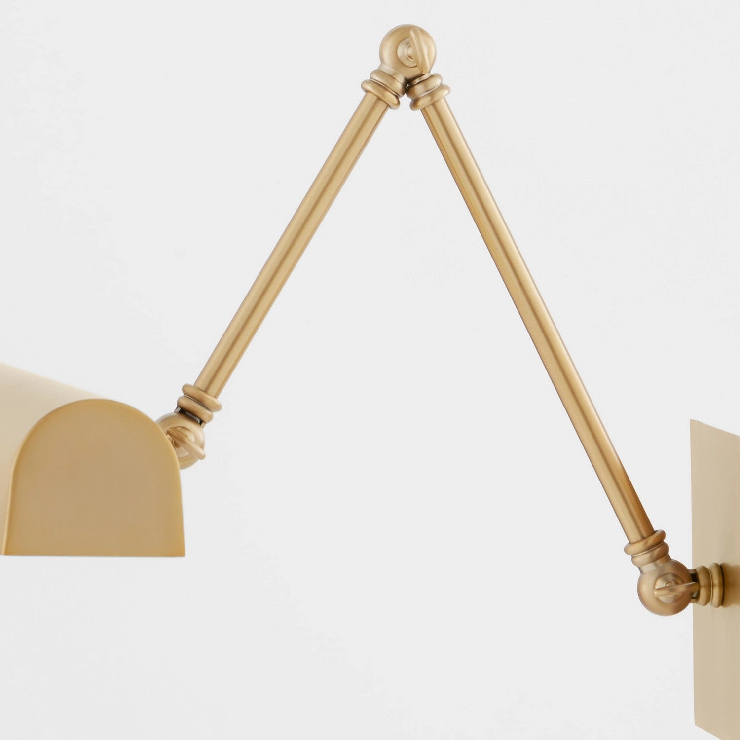 Picture Lights Two Light Picture Light Aged Brass Wall Light Fixtures online shop