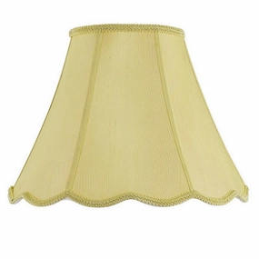 PIPED SCALLOP BELL Shade CHAMPAGNE Wall Lights garden discount