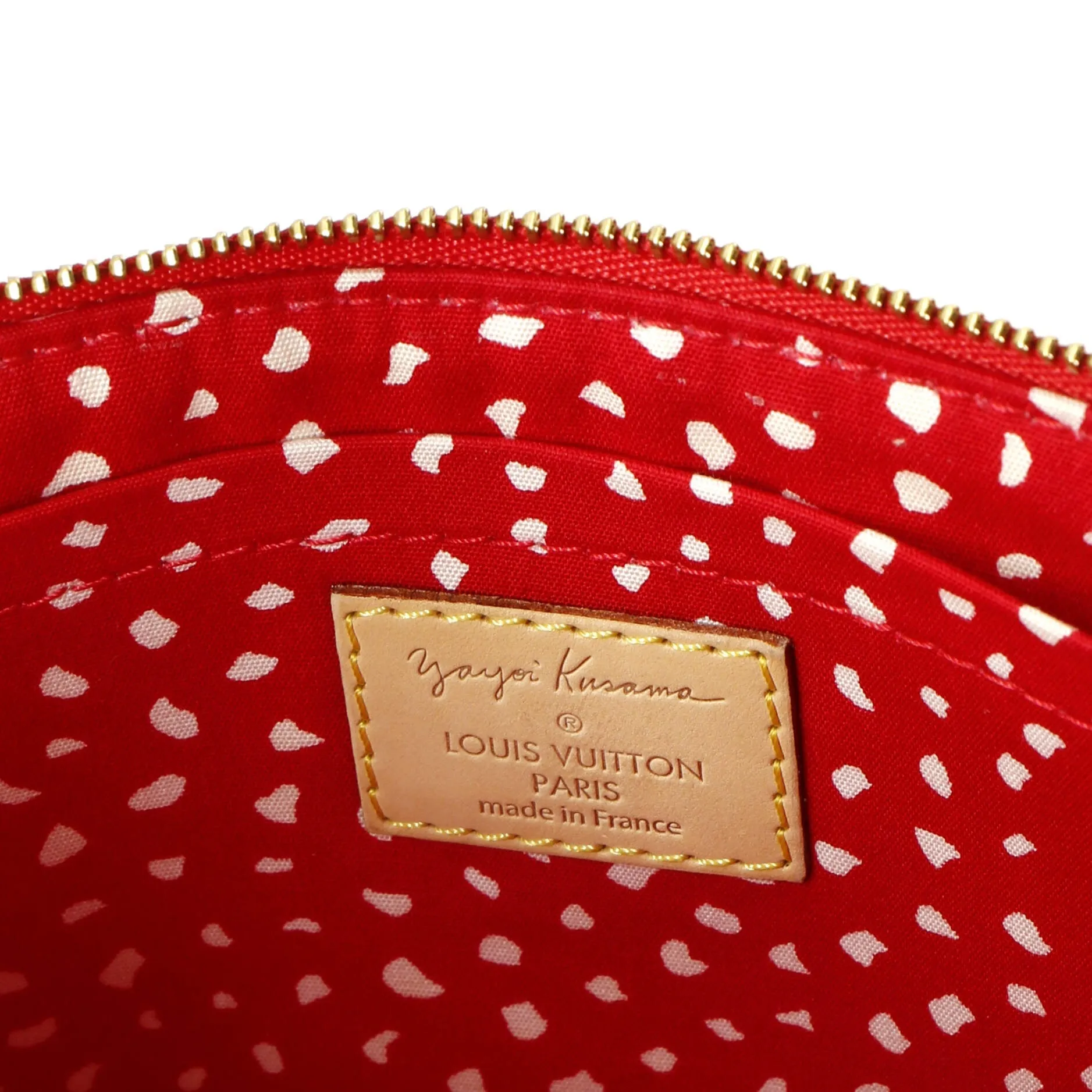 Pochette Accessoires NM Kusama Infinity Dots Monogram Vernis