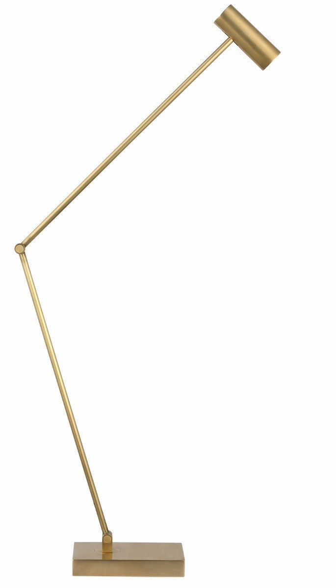 Ponte LED Table Lamp Hand Rubbed Antique Brass Desk Lamps online discount