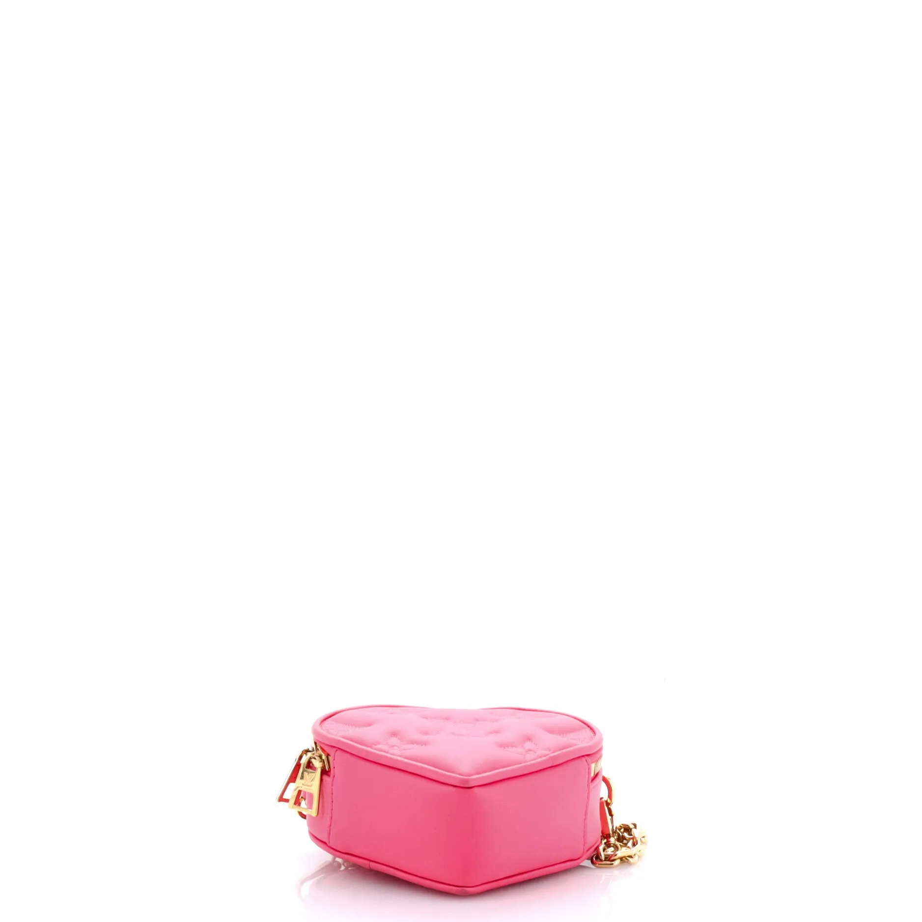 Pop My Heart Pouch Bag Bubblegram Leather