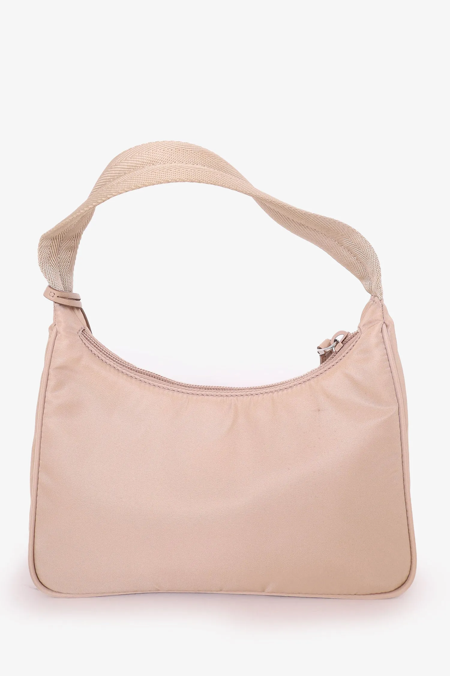 Prada Beige Nylon Re-Edition 2000 Shoulder Bag