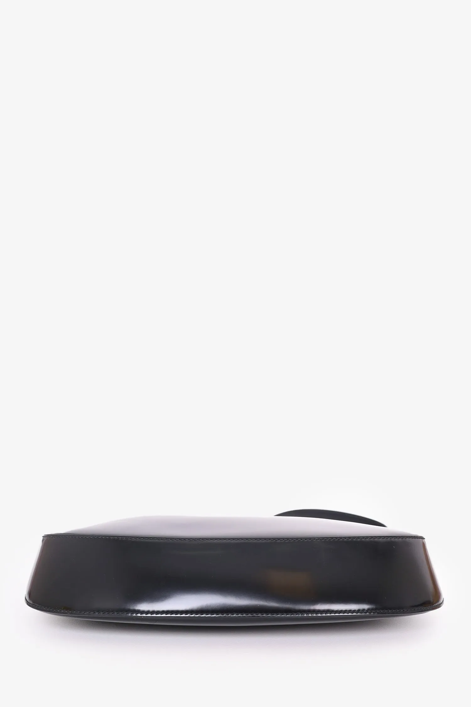 Prada Black Patent Cleo Shoulder Bag