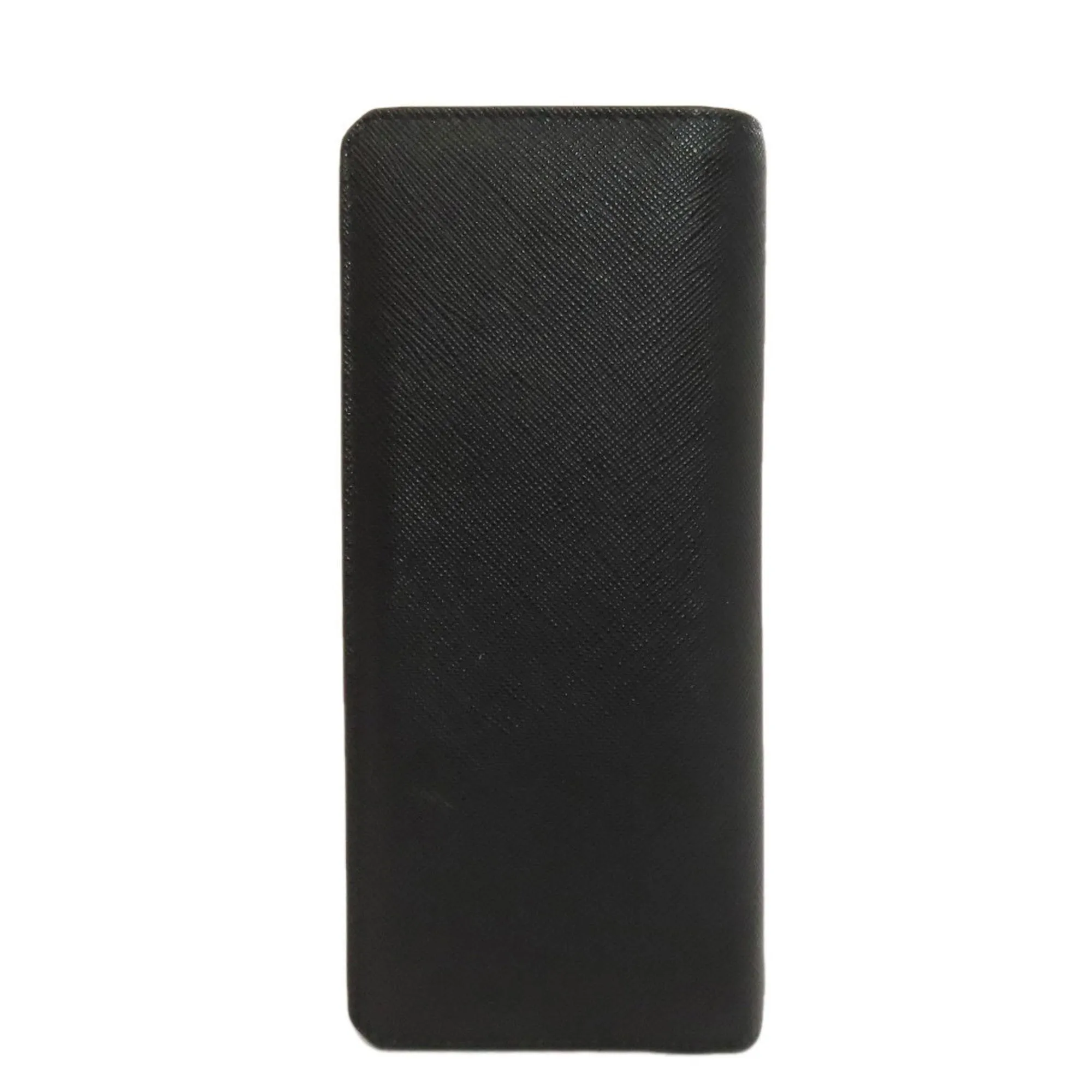 Prada Leather Long Wallet (Bi-Fold) (Pre-Owned)