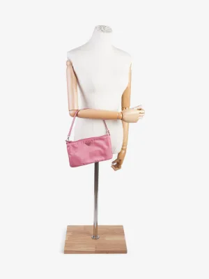 Prada Shoulder Bag Pink Nylon