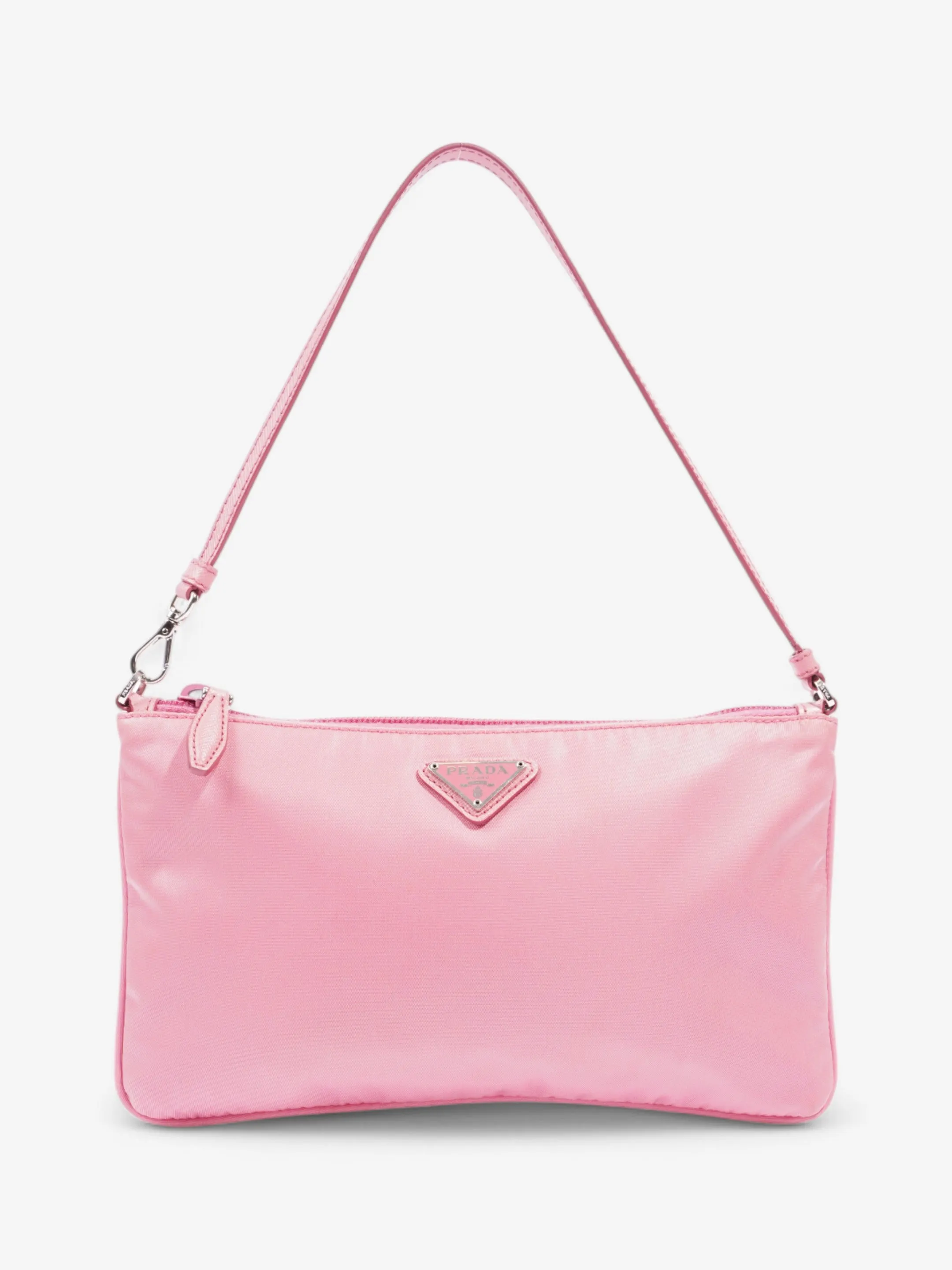 Prada Shoulder Bag Pink Nylon