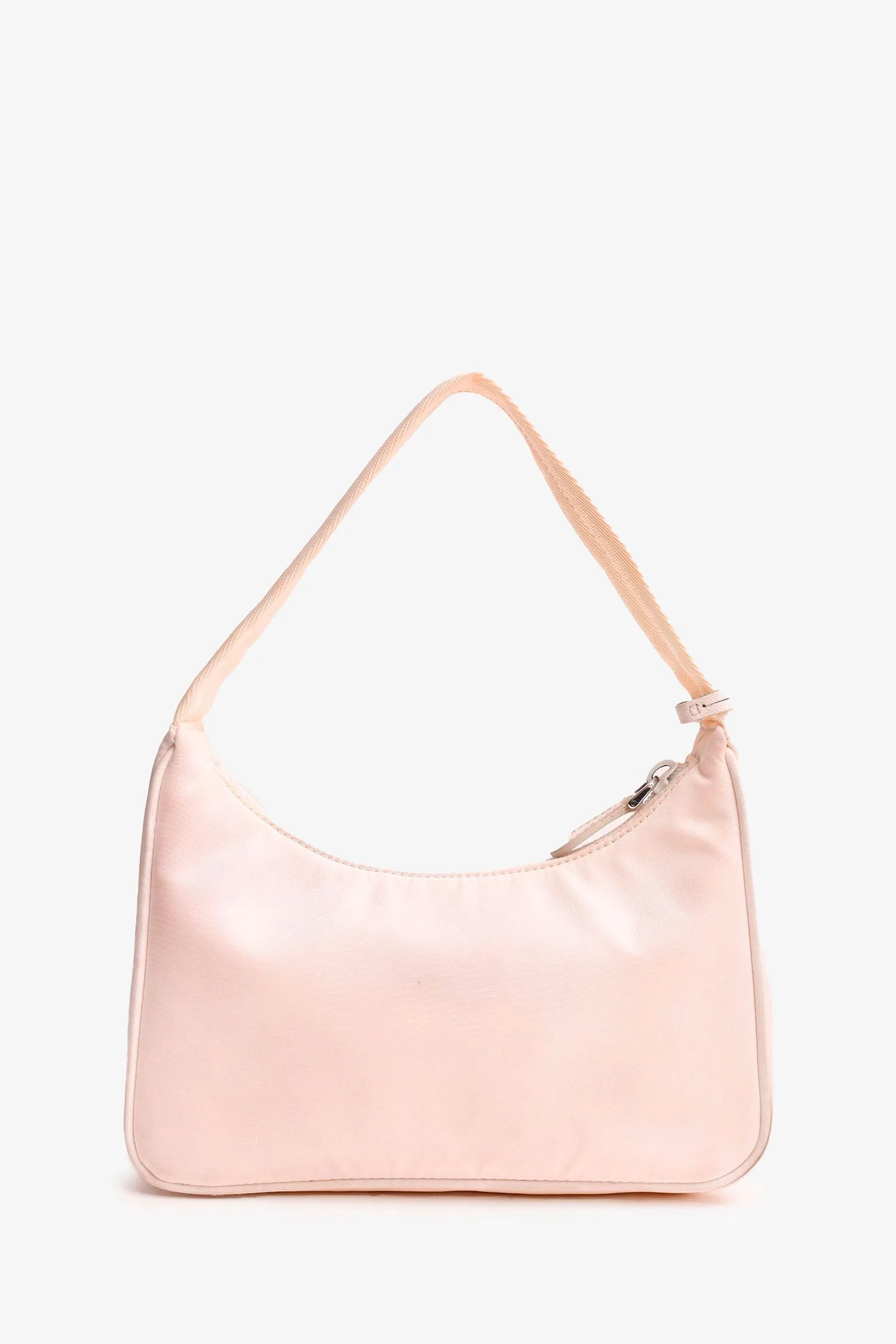 Prada White Nylon Re-Edition 2000 Shoulder Bag (As Is)