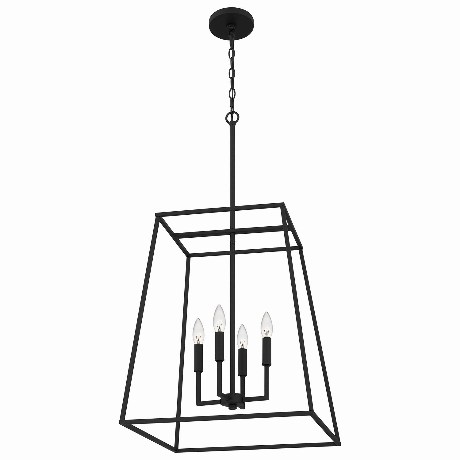 Prescott Four Light Pendant Matte Black Cheap Ceiling Lights available
