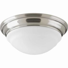 Progress Led Flush - Soft Dome P350051-009-30 Ceiling Light - Brushed Nickel Online shop Ceiling Lights