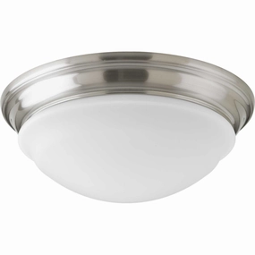 Progress Led Flush - Soft Dome P350052-009-30 Ceiling Light - Brushed Nickel Online shop Ceiling Lights
