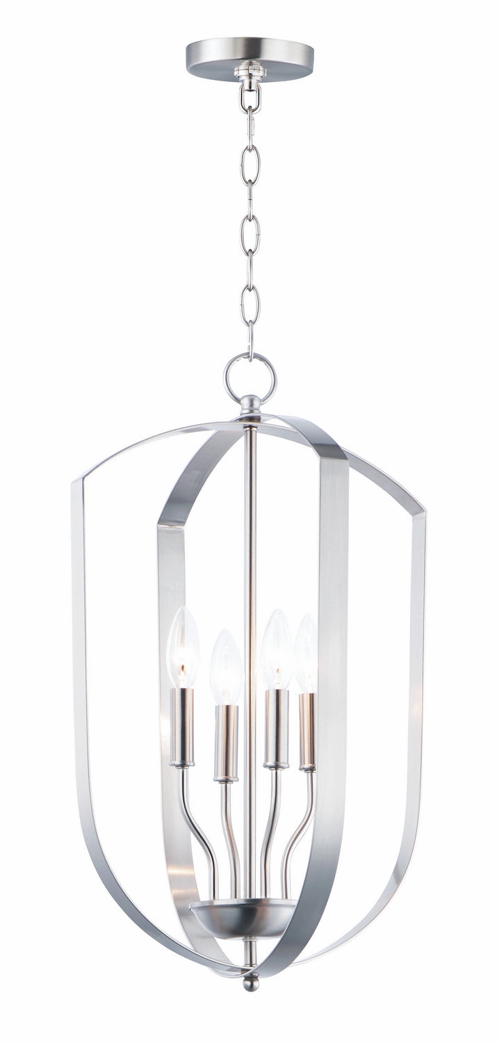 Provident Four Light Chandelier Satin Nickel Ceiling Lights Lighting discount price