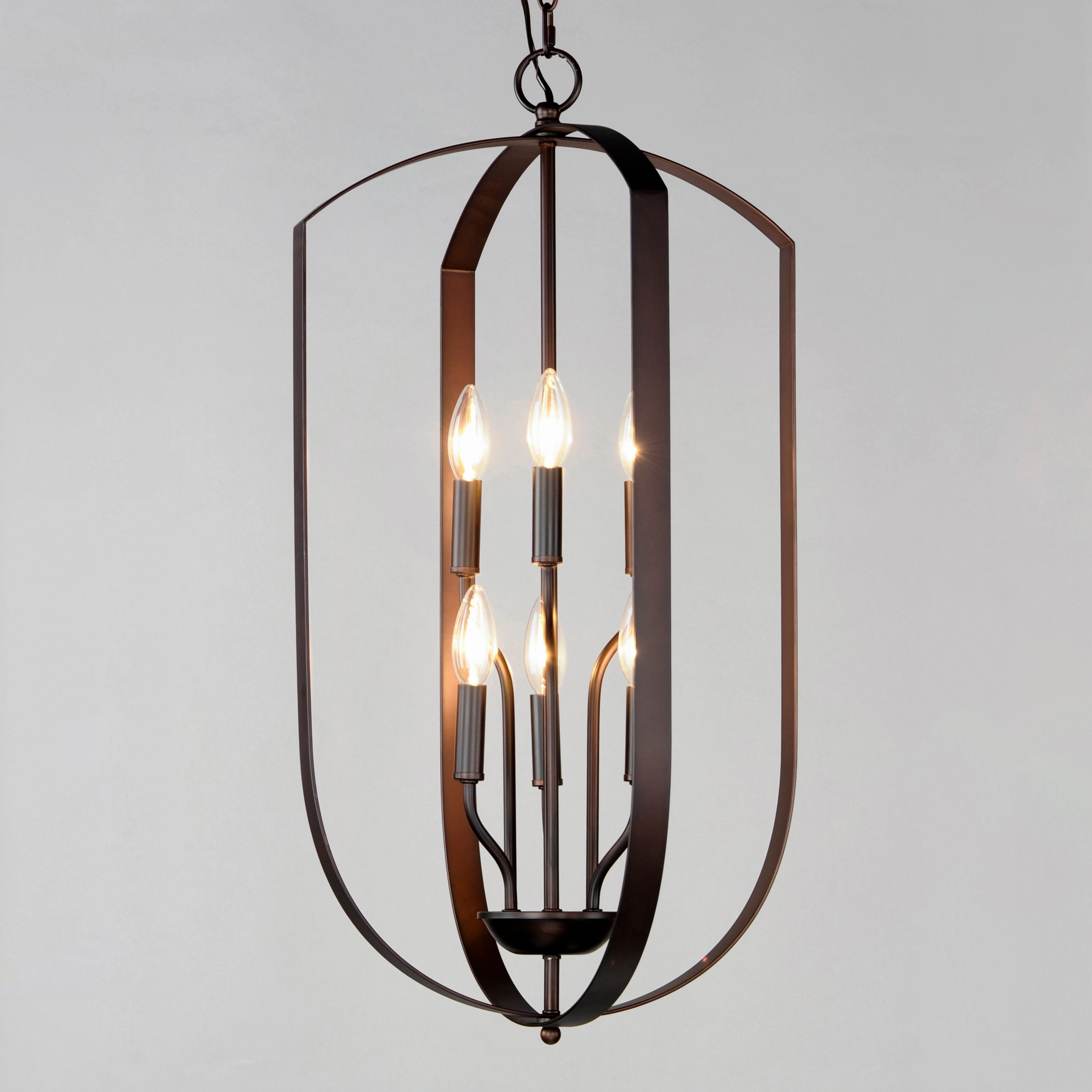 Provident Six Light Chandelier Oil Rubbed Bronze Buy Ceiling Lights online