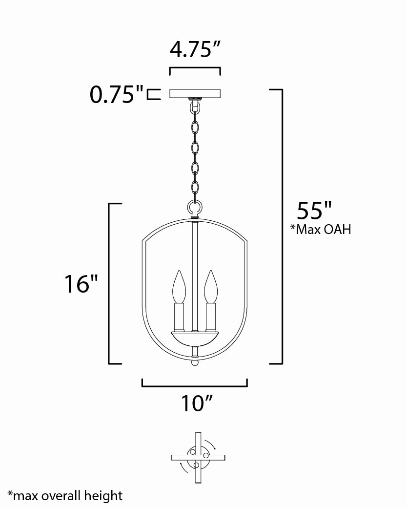 Provident Three Light Chandelier Oil Rubbed Bronze Buy Ceiling Lights online